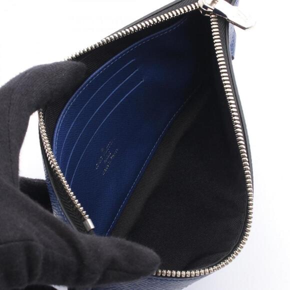 LOUIS VUITTON Blue Leather Wallet - Picture 3 of 6